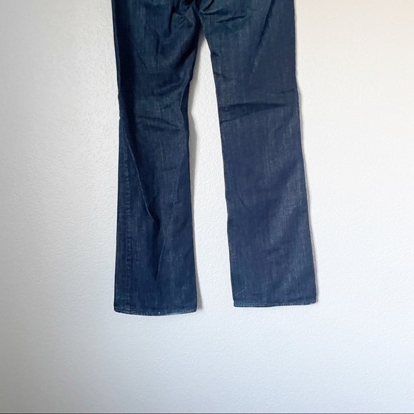𝅺7 FOR ALL MANKIND Mid Rise Bootcut Dark Wash 28 - Picture 6 of 11